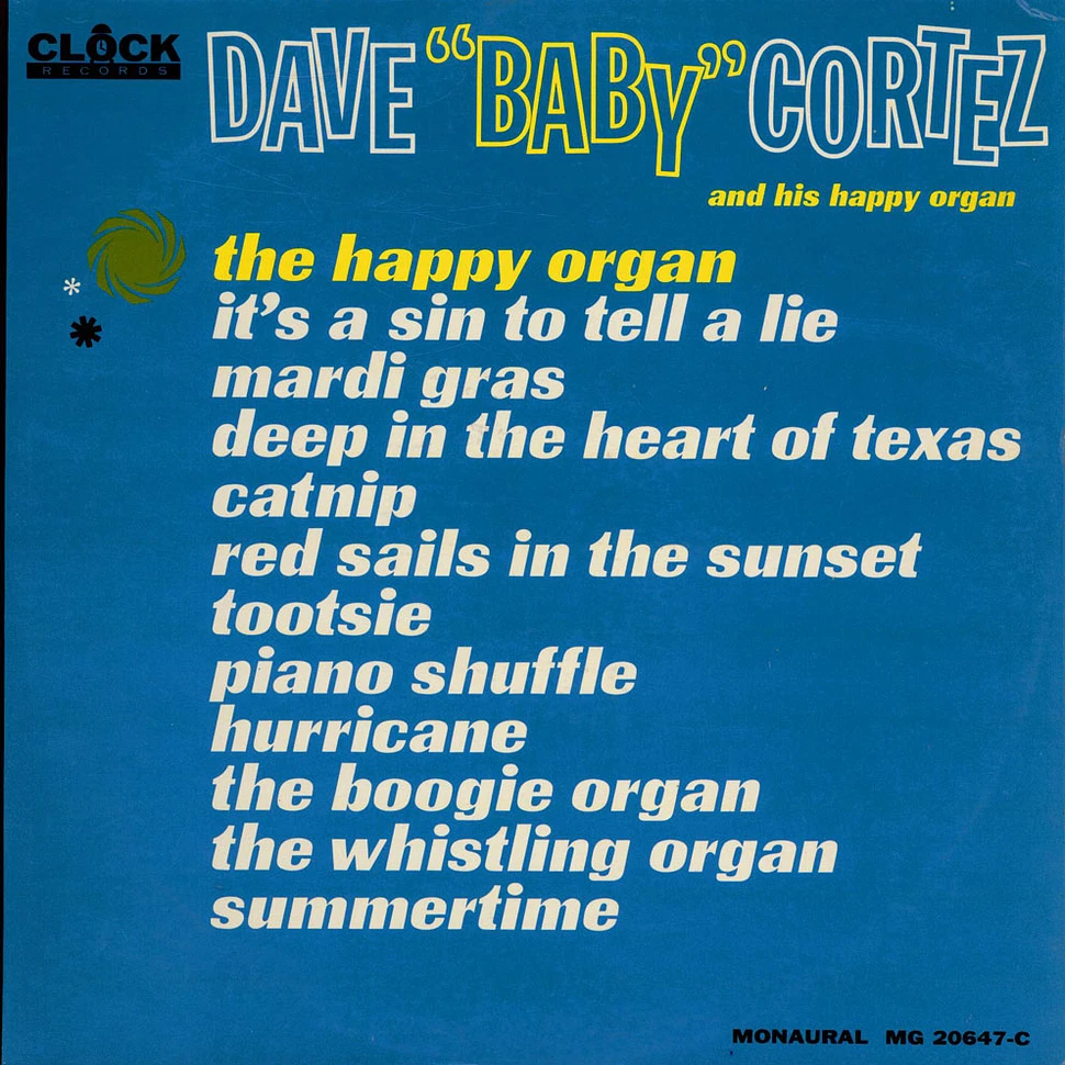 Dave "Baby" Cortez - Dave "Baby" Cortez And His Happy Organ
