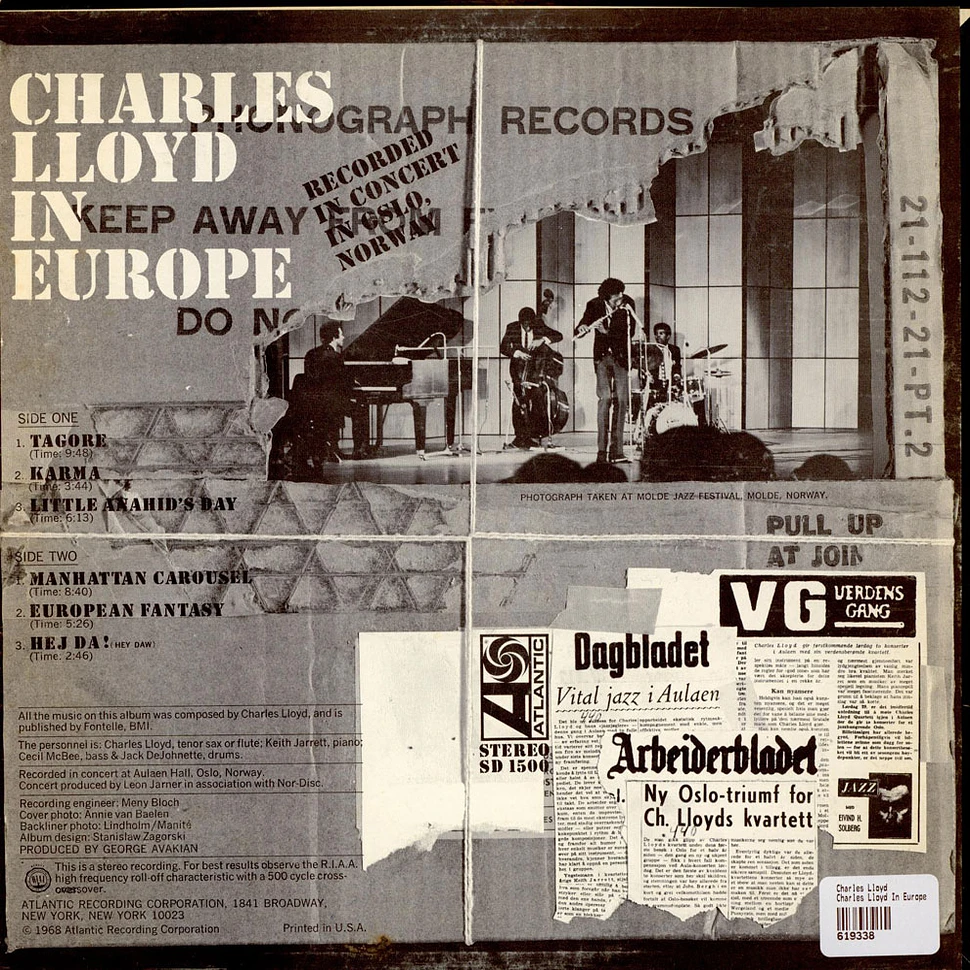 Charles Lloyd - Charles Lloyd In Europe