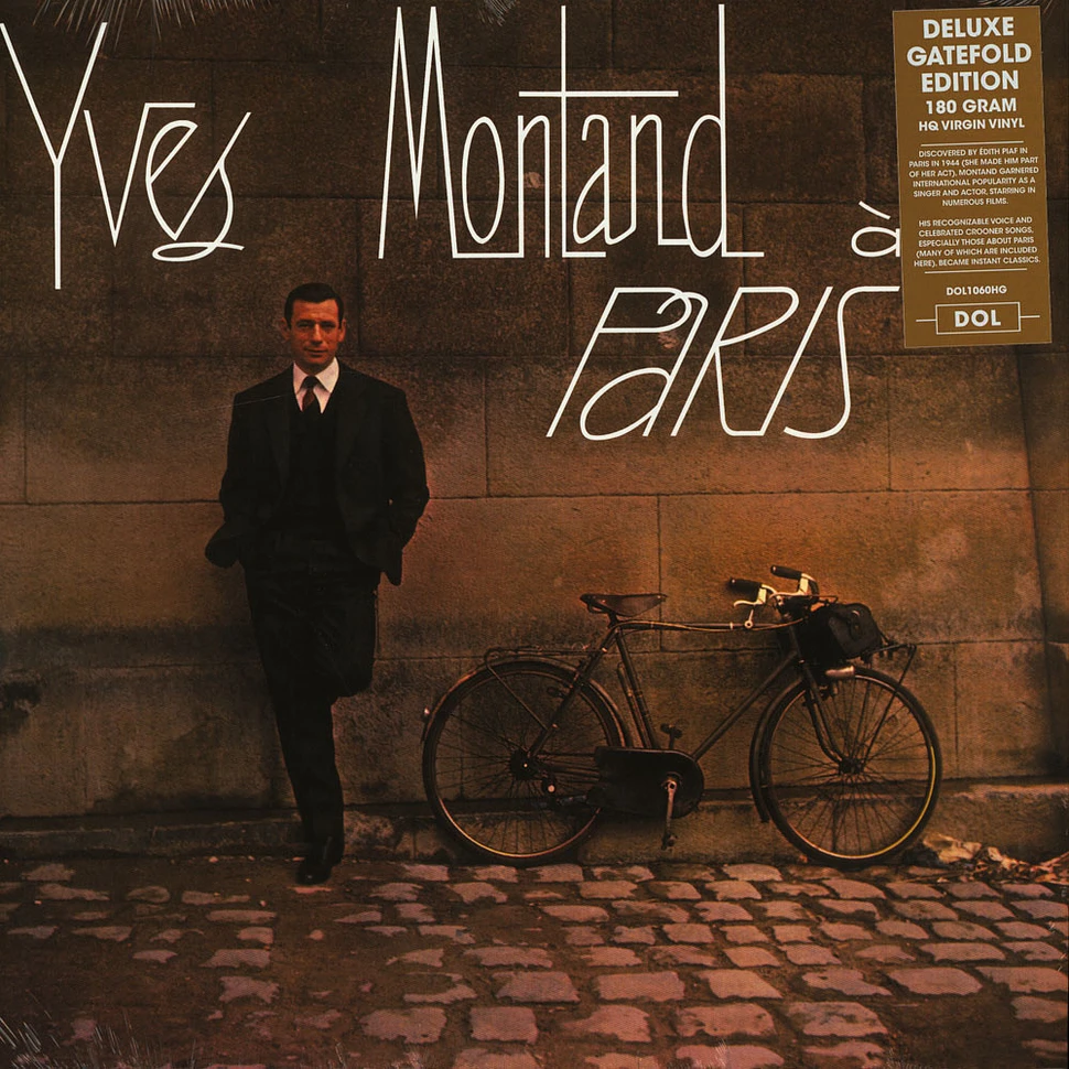 Yves Montand - A Paris Gatefold Sleeve Edition