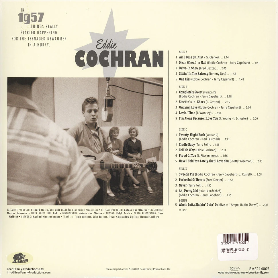 Eddie Cochran - The Year 1957
