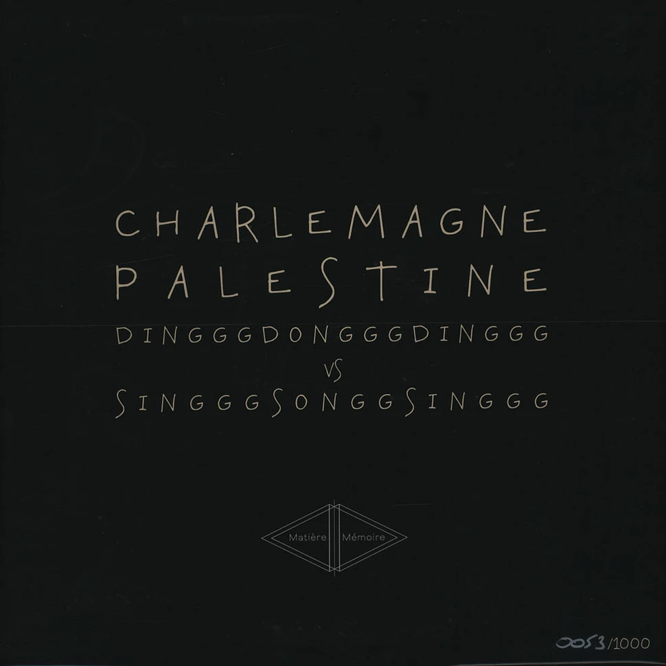 Charlemagne Palestine - Dingggdongggdinggg Vs. Singggsonggsinggg Deluxe Edition