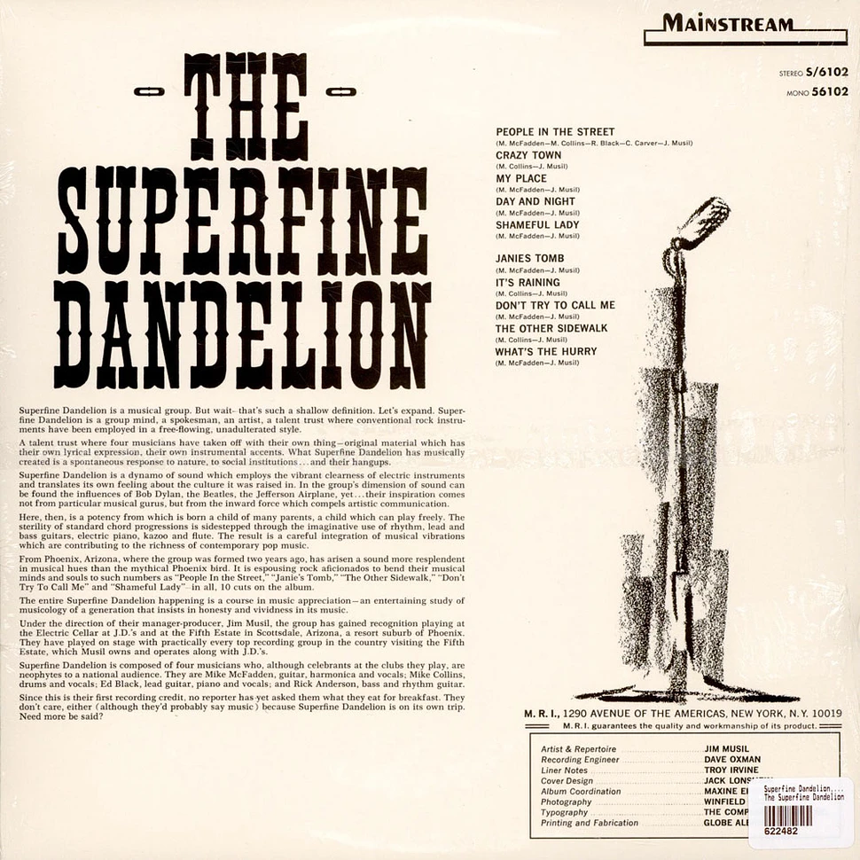 The Superfine Dandelion - The Superfine Dandelion