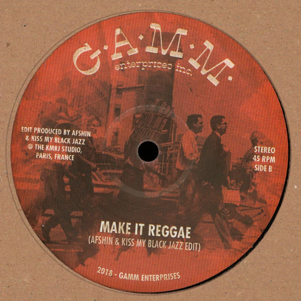 Afshin & Kiss My Black Jazz - Jesuino Galo Doido / Make It Reggae