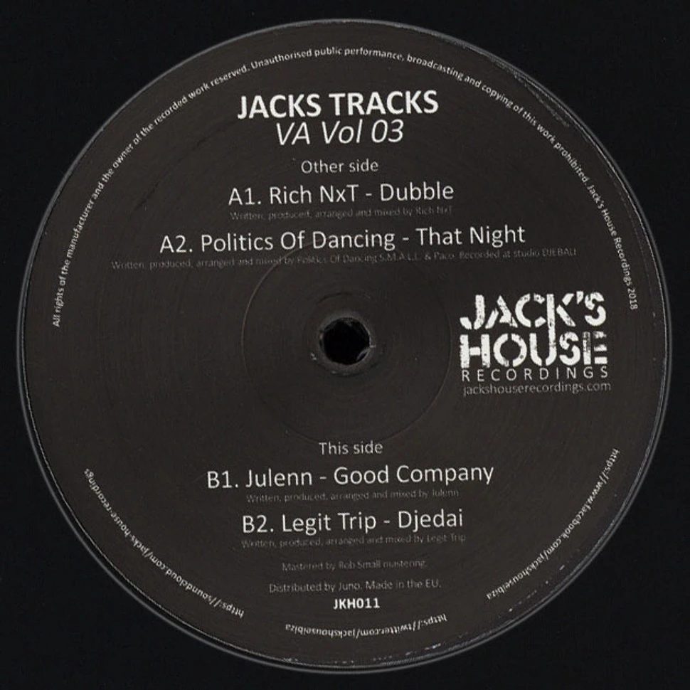 V.A. - Jacks Tracks VA Volume 3