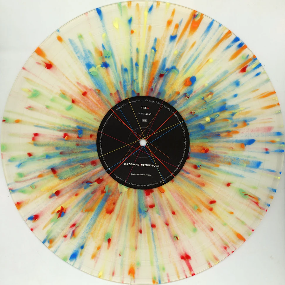 B-Side Band - Meeting Point Colored Vinyl Edition