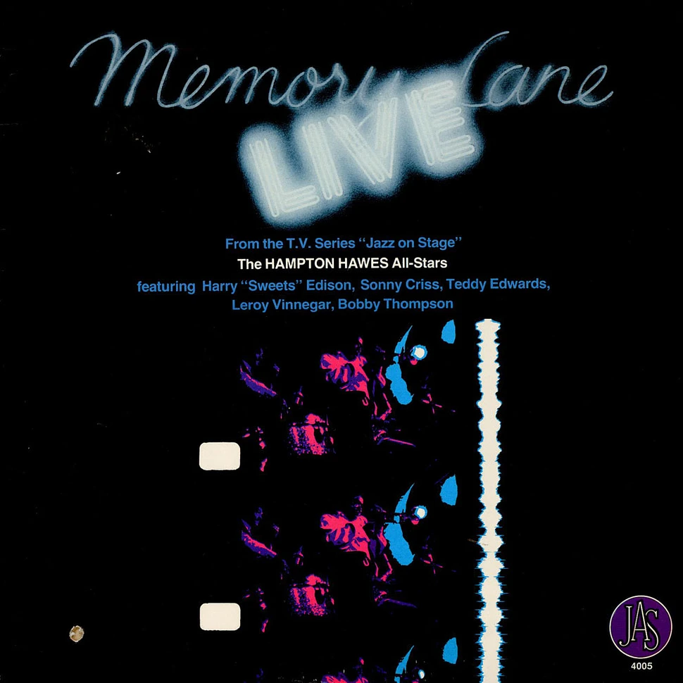 The Hampton Hawes All-Stars - Memory Lane Live