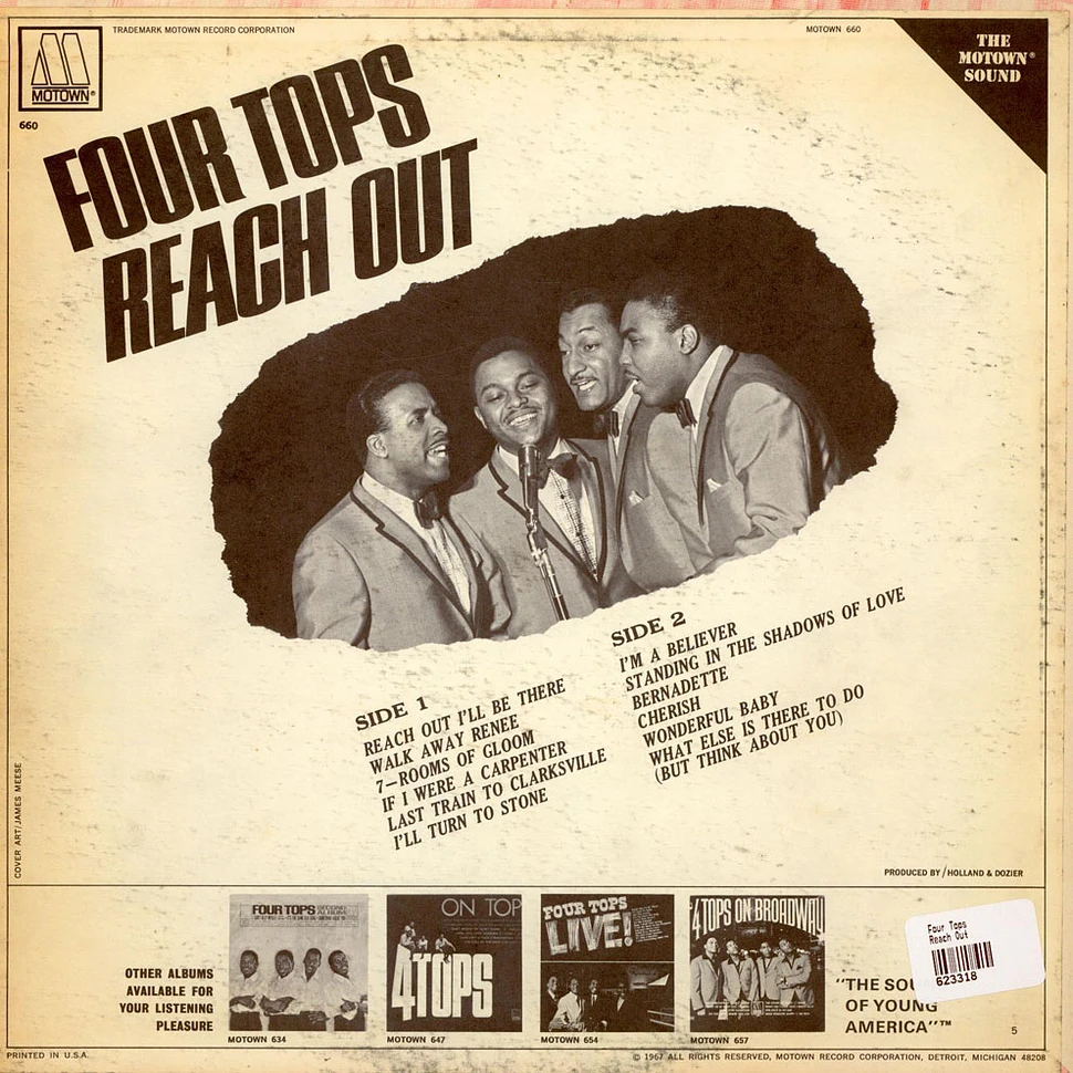 Four Tops - Four Tops Reach Out