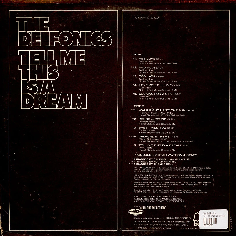The Delfonics - Tell Me This Is A Dream