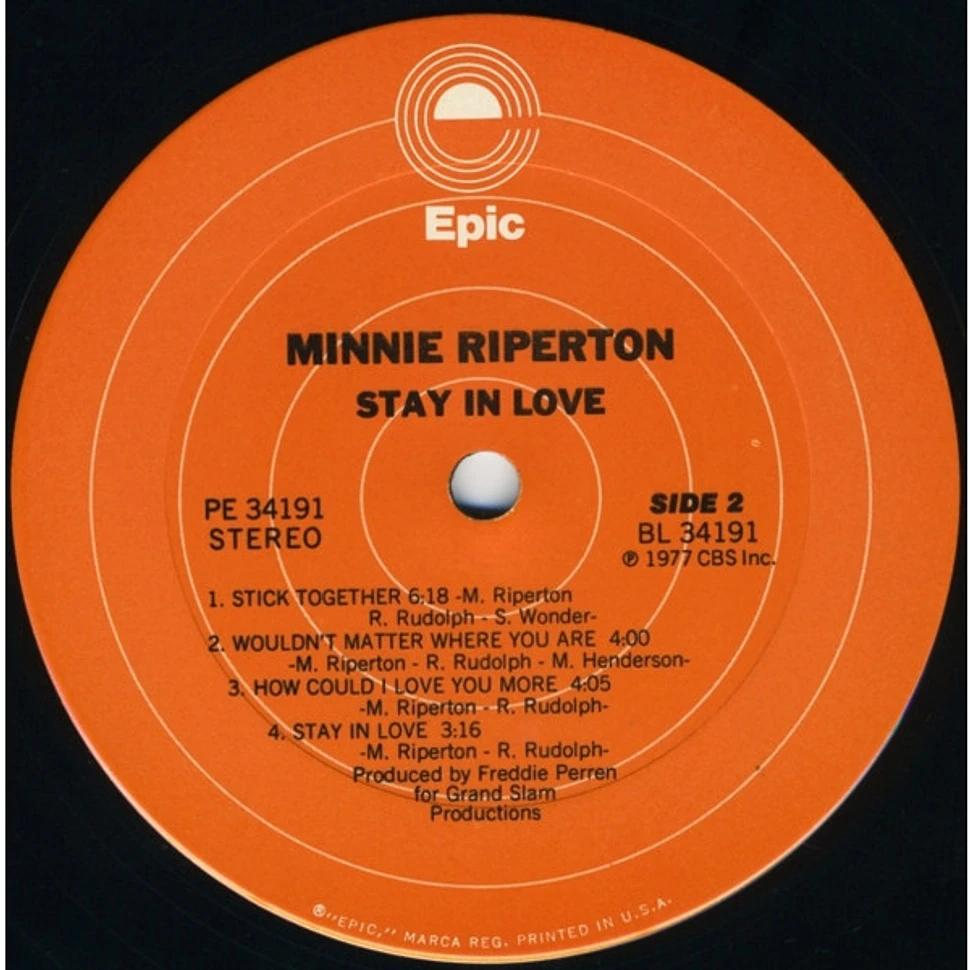 Minnie Riperton - Stay In Love