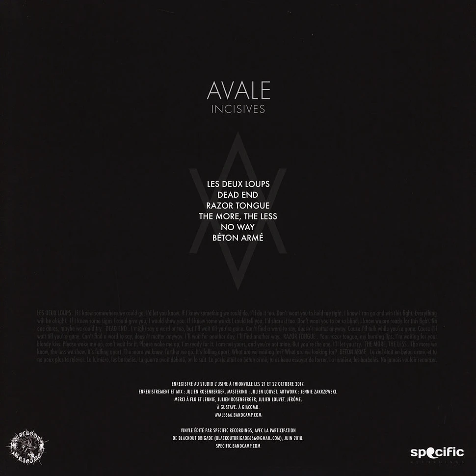 Avale - Incisives
