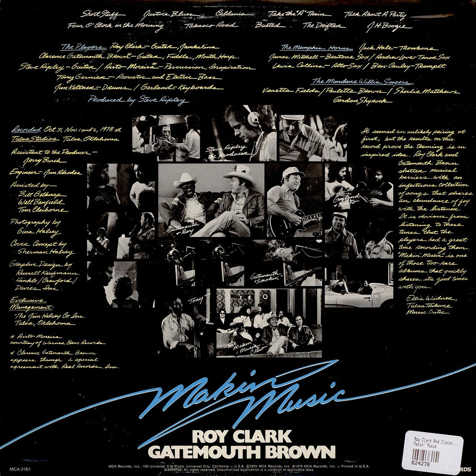 Roy Clark And Clarence "Gatemouth" Brown - Makin' Music