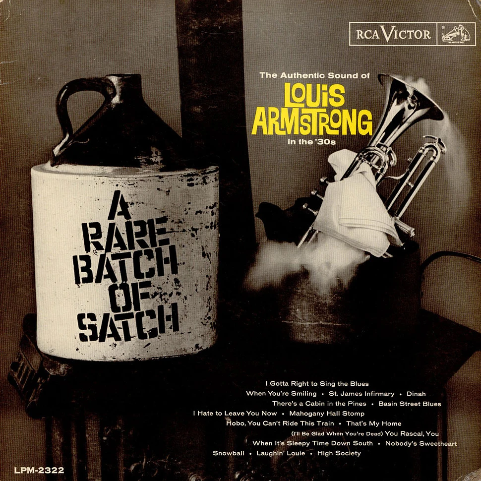 Louis Armstrong And His Orchestra - A Rare Batch Of Satch