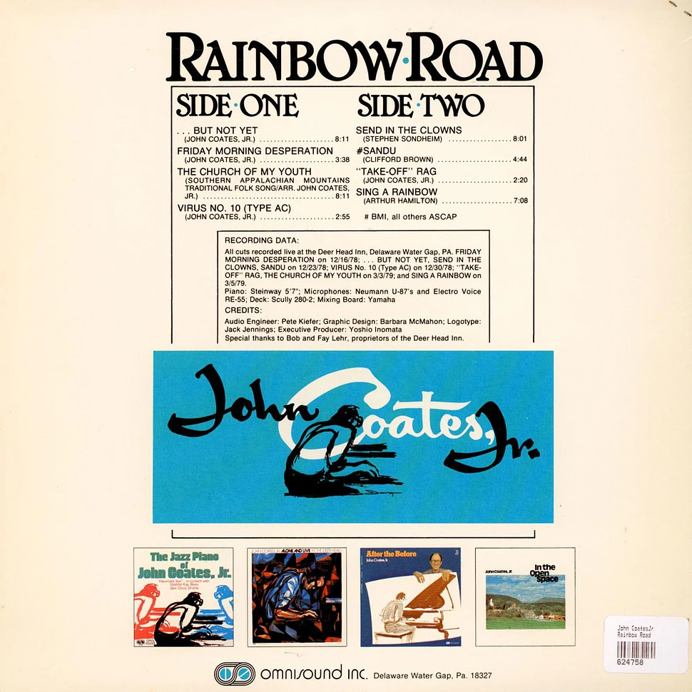 John Coates, Jr - Rainbow Road