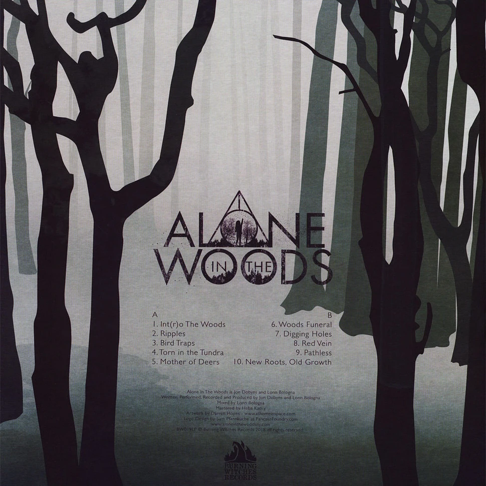 Alone In The Woods - Alone In The Woods Forest-Burst Green Vinyl Edition