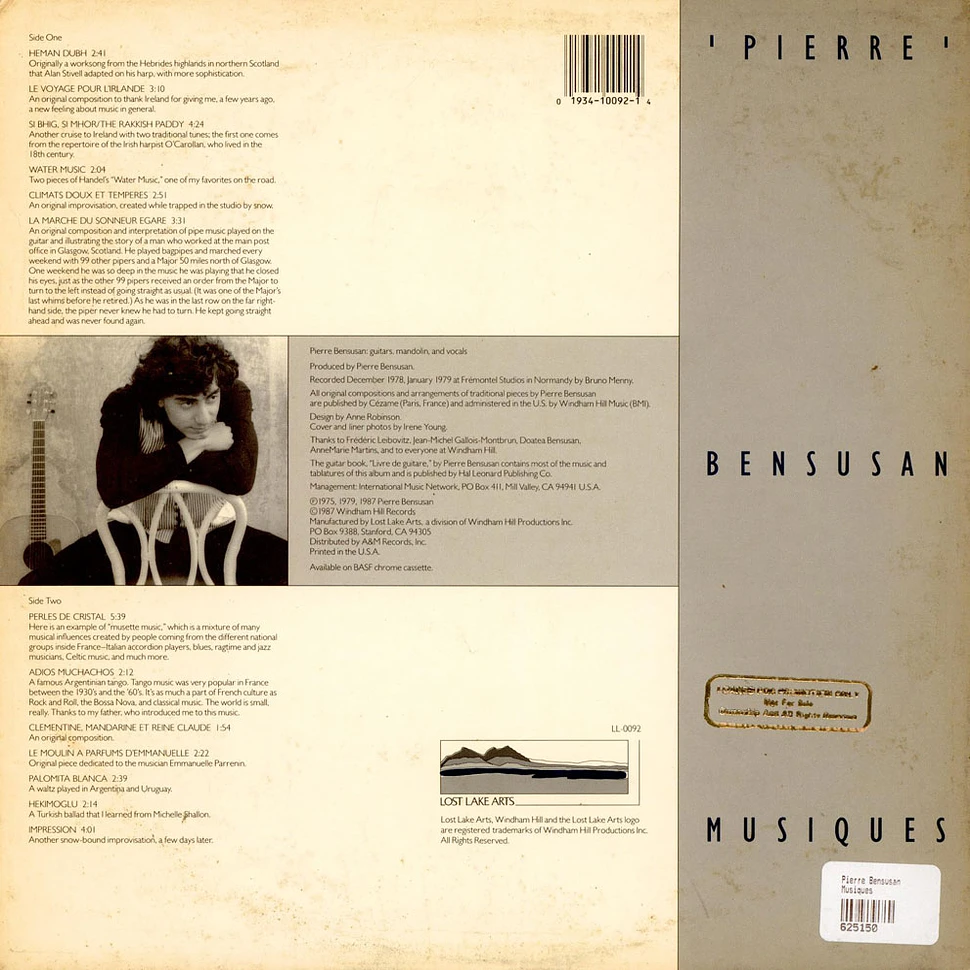 Pierre Bensusan - Musiques