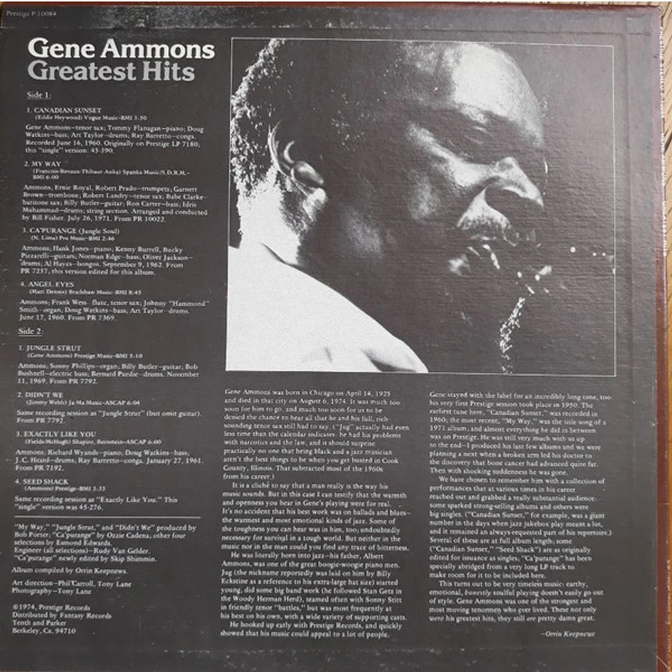 Gene Ammons - Greatest Hits