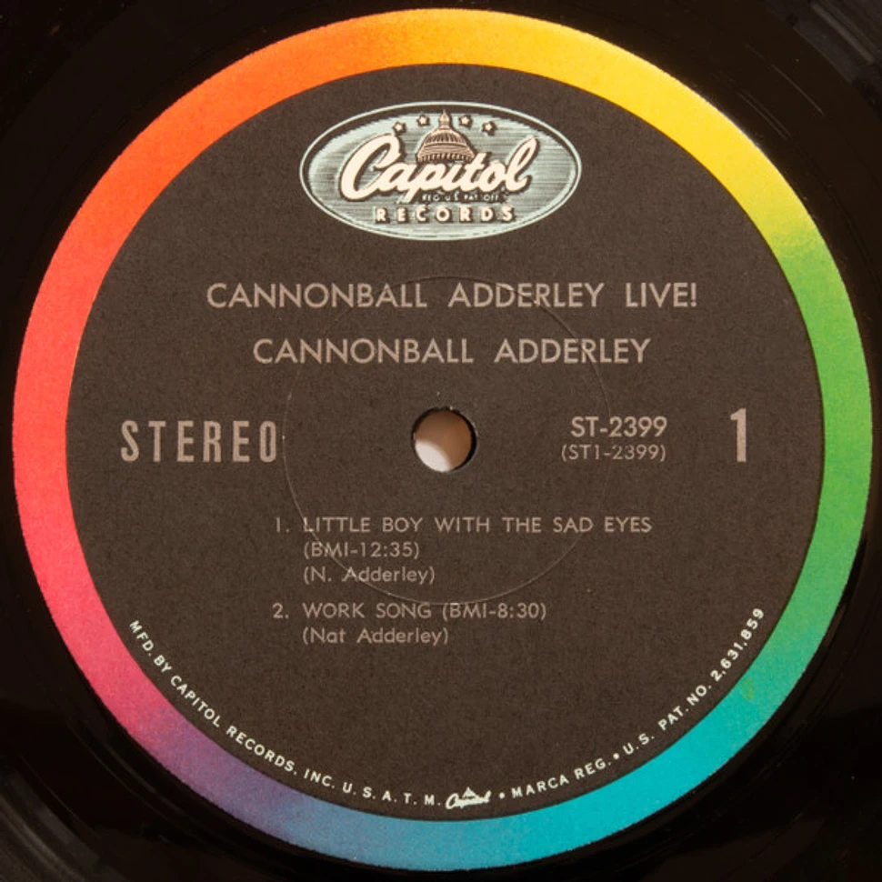 Cannonball Adderley - Cannonball Adderley-Live!