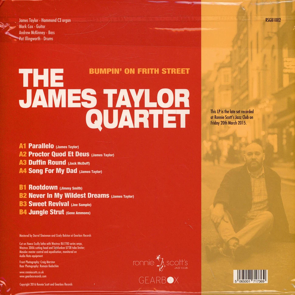 The James Taylor Quartet - Bumpin' On Frith Street - Live At Ronnie Scott's