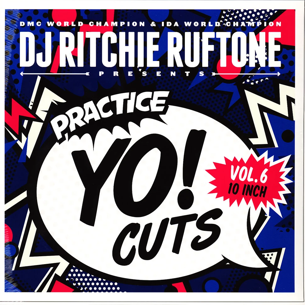 DJ Ritchie Ruftone - Practice Yo! Cuts Volume 6 Black Vinyl Edition