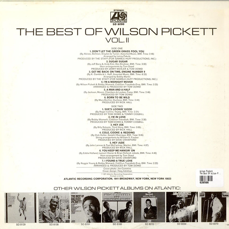 Wilson Pickett - The Best Of Wilson Pickett Vol. II