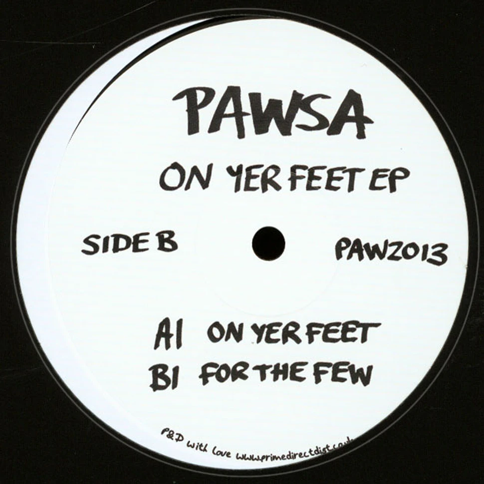 Pawsa - On Yer Feet EP