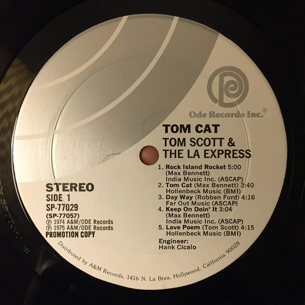 Tom Scott & The L.A. Express - Tom Cat