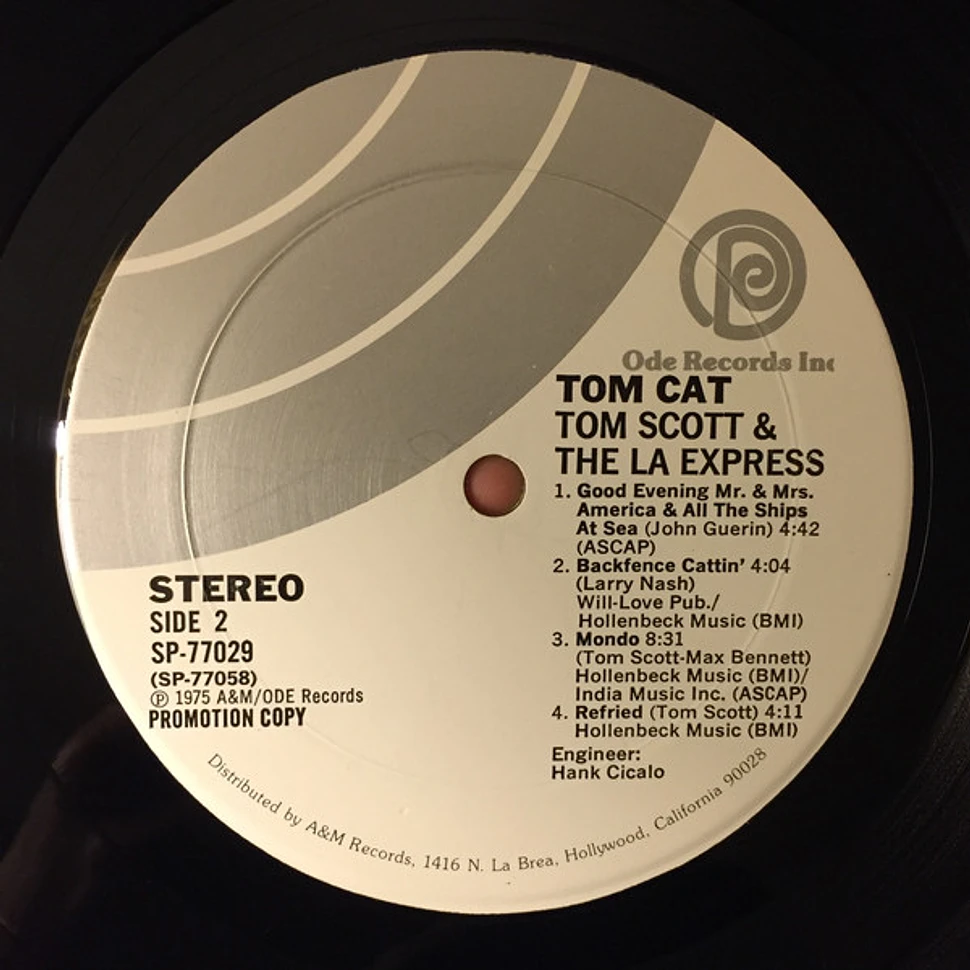 Tom Scott & The L.A. Express - Tom Cat