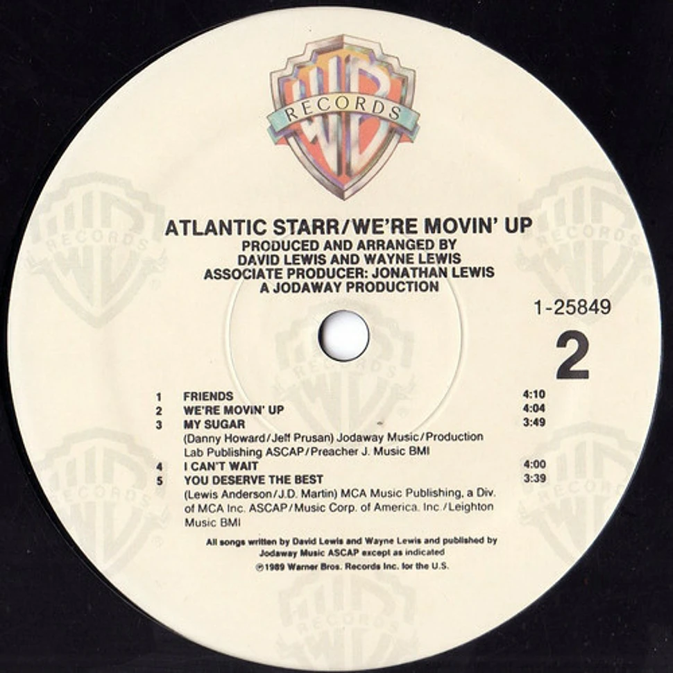 Atlantic Starr - We're Movin' Up