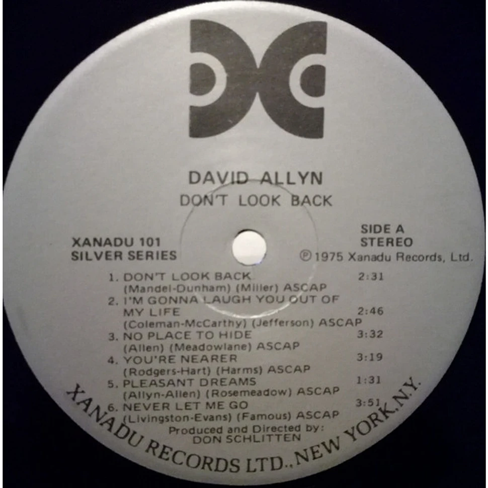 David Allyn - Don't Look Back