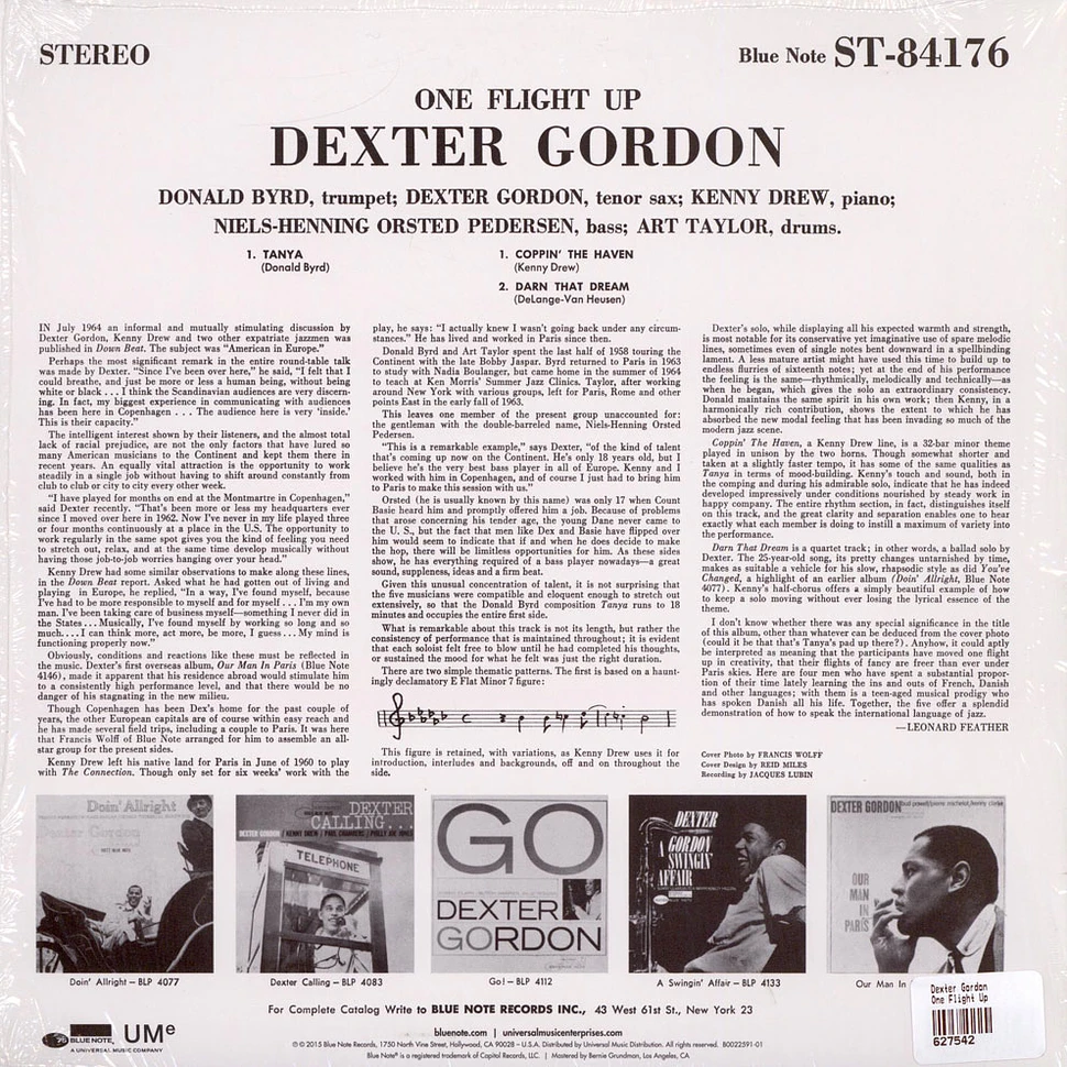 Dexter Gordon - One Flight Up