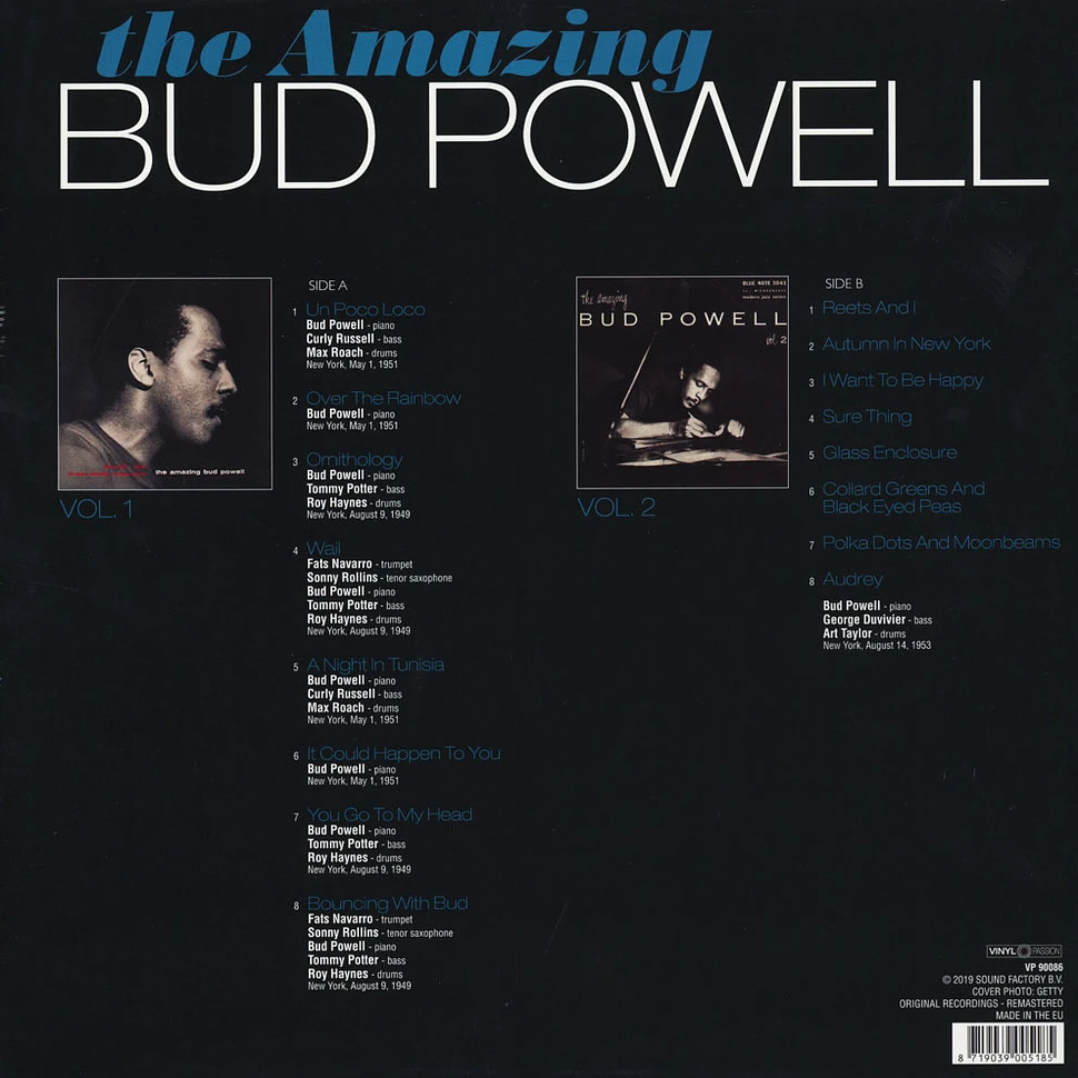 Bud Powell - Amazing Bud Powell Volume 1 & 2