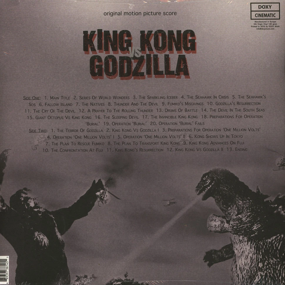 Akira Ifukube - OST King Kong Vs. Godzilla