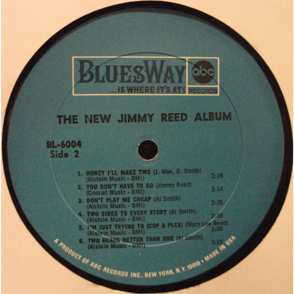 Jimmy Reed - The New Jimmy Reed Album