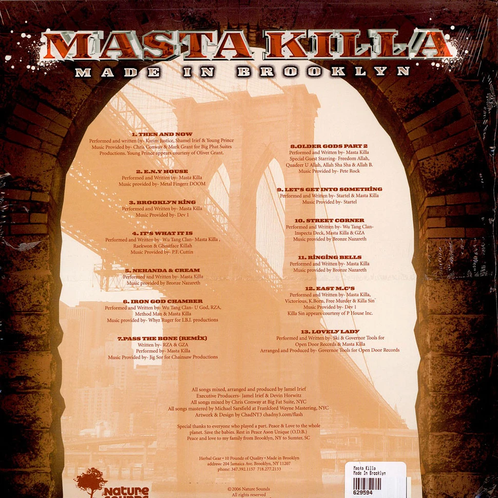 Masta Killa - Made In Brooklyn