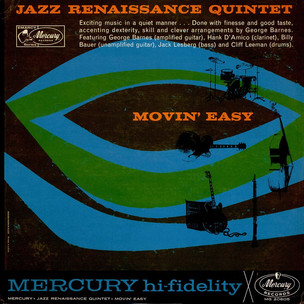 Jazz Renaissance Quintet - Movin' Easy