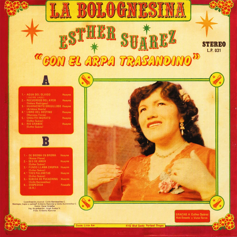 Esther Suarez - La Bolognesina