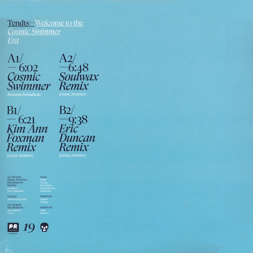 Tendts - Cosmic Swimmer Soulwax, Kim Ann Foxman & Eric Duncan Remixes