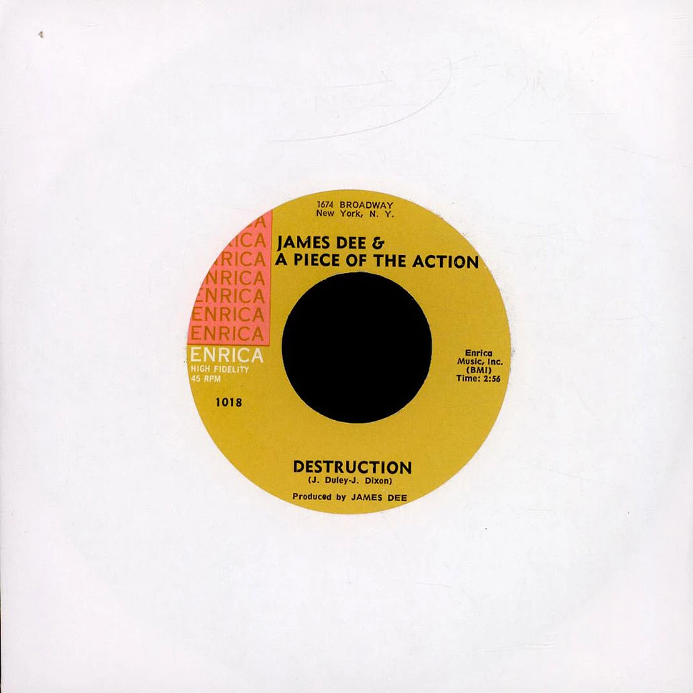 James Dudley & A Piece Of The Action - Brother James / Destruction