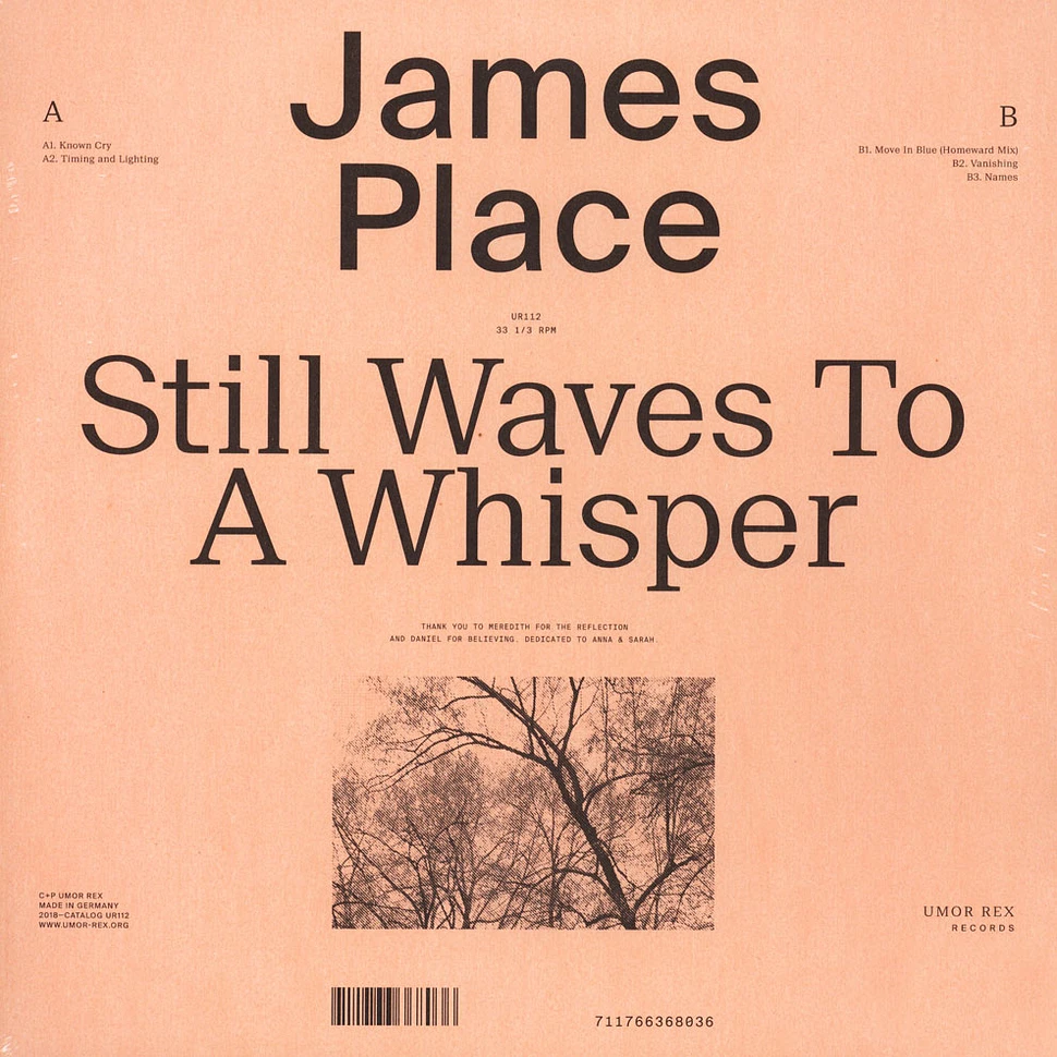 James Place - Still Waves To A Whisper