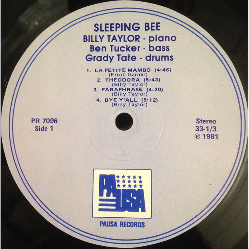 Billy Taylor Trio - Sleeping Bee