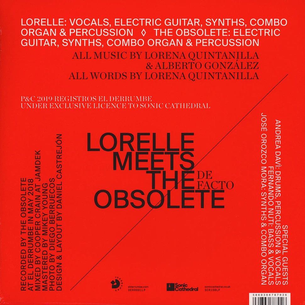 Lorelle Meets The Obsolete - De Facto