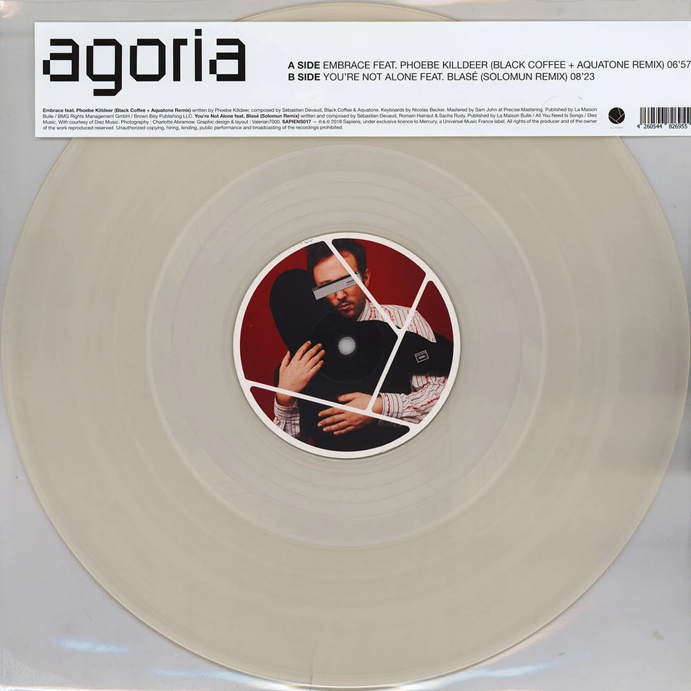 Agoria - Embrace & You're Not Alone Remixes