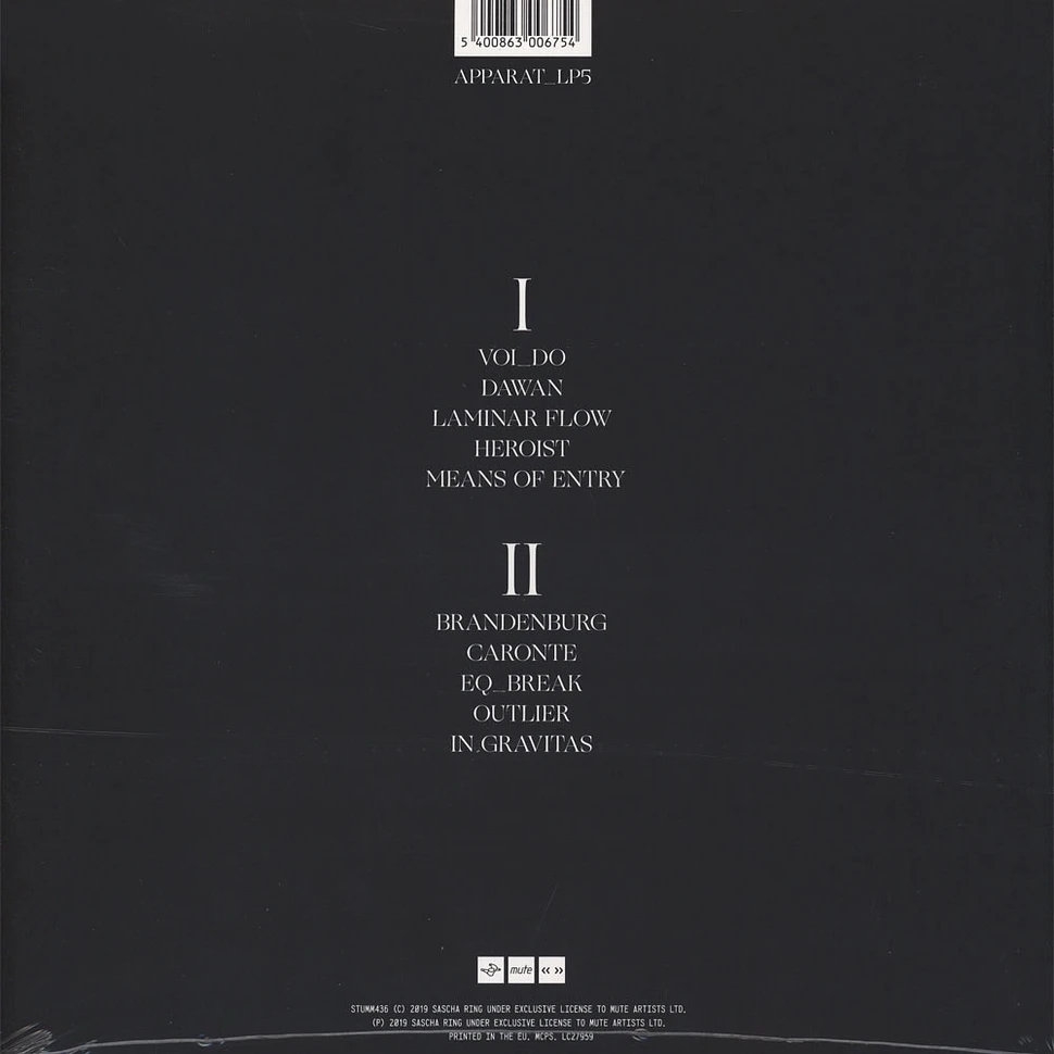 Apparat - LP5 Black Vinyl Edition