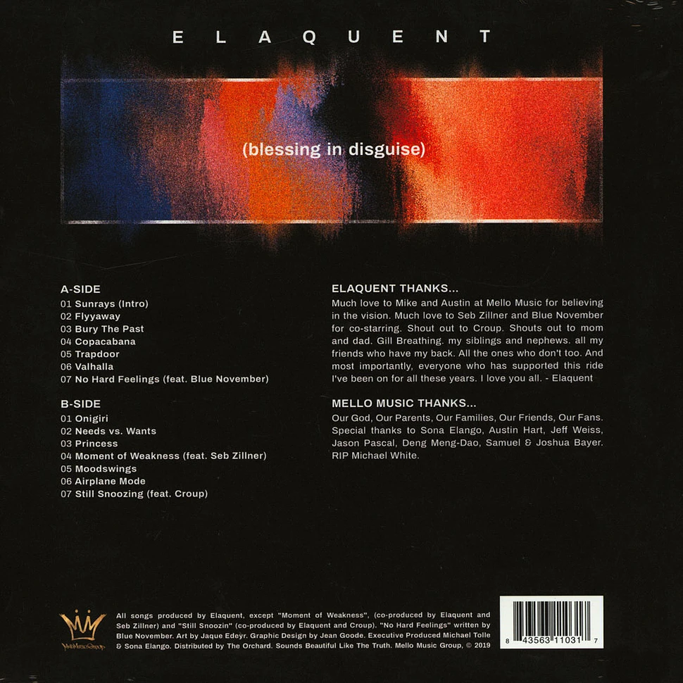 Elaquent - Blessing In Disguise