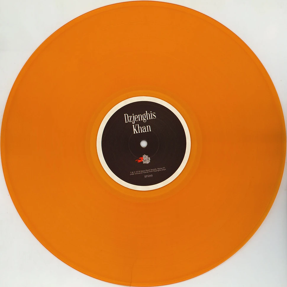 Dzjenghis Khan - Dzjenghis Khan Transparent Orange Vinyl Edition