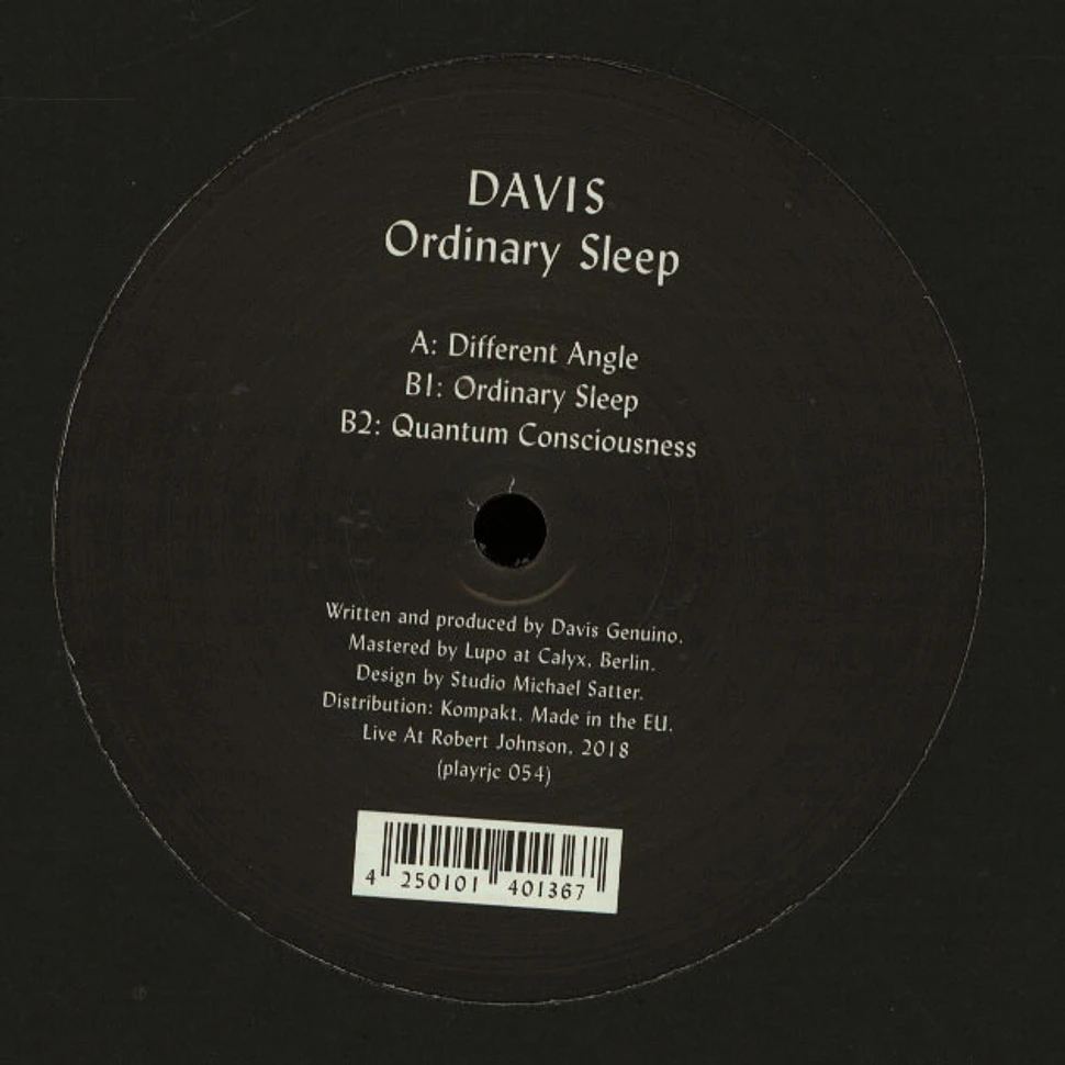 Davis - Ordinary Sleep
