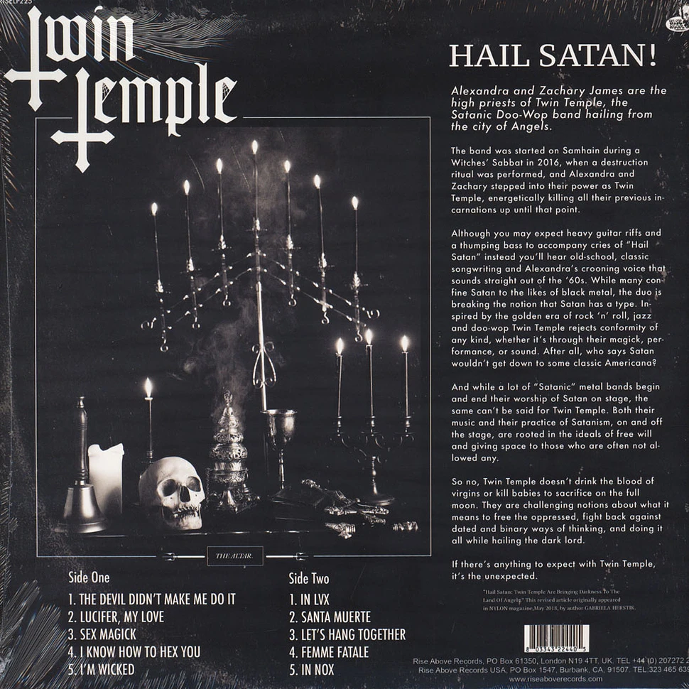 Twin Temple - Twin Temple (Bring You Their Signature Sound.... Satanic Doo-Wop)