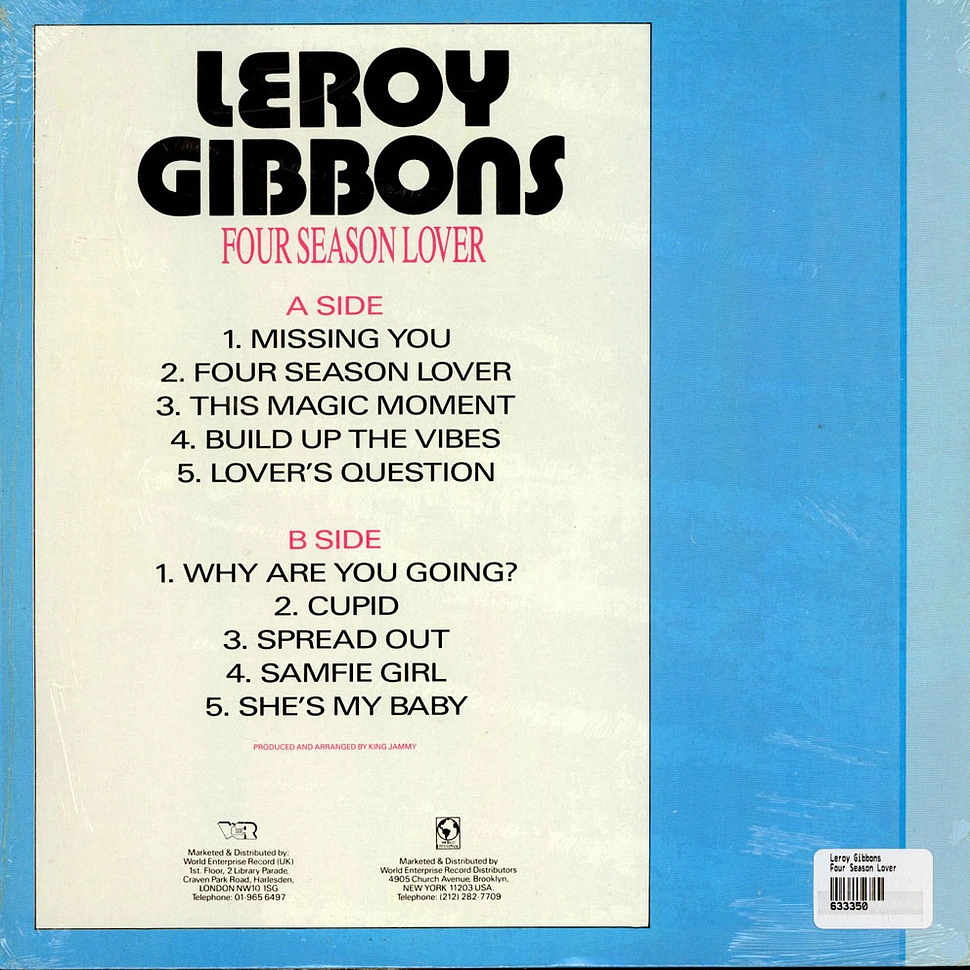 Leroy Gibbons - Four Season Lover