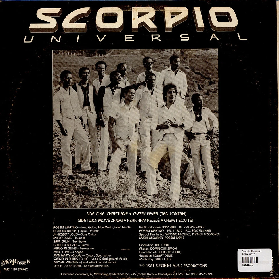 Scorpio Universel - Gypsy Fever