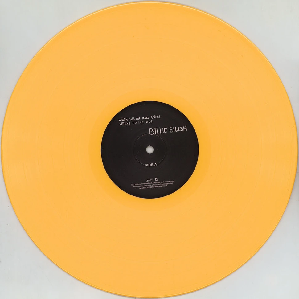Billie Eilish: When We All Fall Asleep, Where Do We Go? - Colored Vinyl